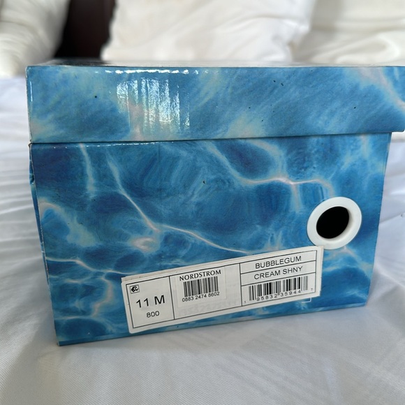 Nordstrom Jeffreycampbell Bubblegum Jellies Slides Sandals White Size 11 - Picture 12 of 14